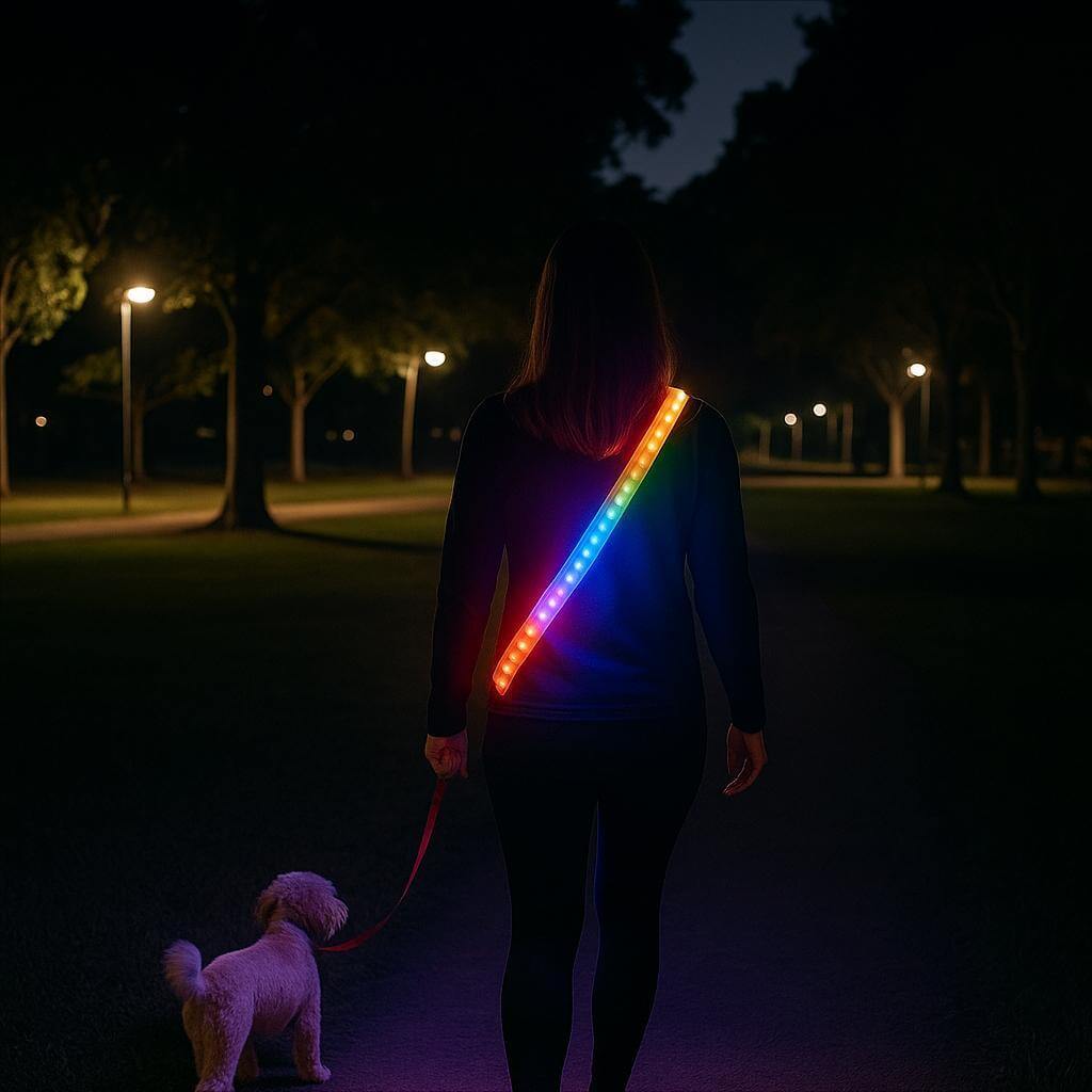 Night Glow Streamer | 5V USB Multi-functional LED Safety Light Strip